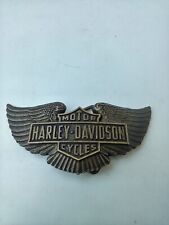 Vintage 1973 Harley Davidson Motorcycles Belt Buckle picture