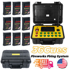 U`King 500M Distance+36 Cues Fireworks Firing System Remote Control Equipment US picture