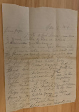 WWI AEF letter WWI AEF letter Co A Army Reserve Mat. 1/5 Unit, MTC, have cold , picture