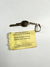 Chrysler Key Blank 1956 On Local 677 Union Allentown PA picture