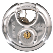 Stainless Steel 80mm Keyed Discus Padlock with 1/2in Shackle picture