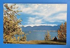 Flathead Lake West Shore Montana MT Vintage Postcard Polson Kalispell picture