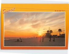 Postcard Sunset On the Gulf Coast USA picture