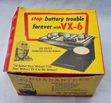 Vintage VX6 Cadmium Battery Additive Store Display Box Full 12 Pack  picture