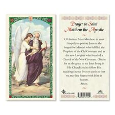 Prayer to Saint Matthew - Paperstock Holy Card 043ENL picture