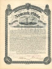 Newark, Ohio Water Works Co. - General Bonds picture