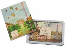 Paris Life Canvas Pocket Notebook Notecards Envelopes Xmas Gift Stocking Stuffer picture