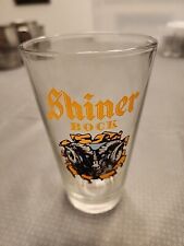 Shiner Bock Beer Pint Glass Ram Logo Libbey Glass 16 Oz Texas picture