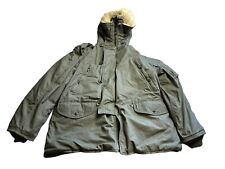 Large US Air Force Extreme Cold Weather Type N-3B N3B Parka Jacket Hood Fur USAF picture