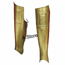 300 Movie Greaves Spartan Leg Armor Official Replica Antique Brass finish picture