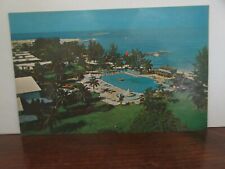 Bird's Eye Aerial View Jack Tar Hotel Grand Bahama,  West End Bahamas Postcard picture