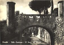 The Rose Garden Bridge, Villa Cimbrone, Ravello, Italy Postcard picture