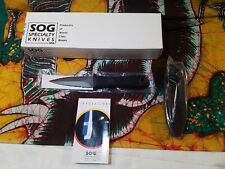 VTG 1990s SOG Mini Pentagon NIB Dagger Camping Boot Knife Excellent Condition picture