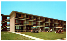 Virginia Beach VA Advertising Postcard; Holiday Sands Resort Motel, Ocean & 11th picture