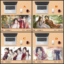 90x40cm Large Mat Tian Guan Ci Fu Anime Desk Keyboard Mat Play Mouse Pad Gift picture