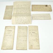 Antique Lot Mixed Land Deeds Documents 1888 & Early 1900s Taylor County Kentucky picture
