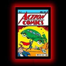 Superman Action Comics Mini Poster Plus Led Illuminated Sign DC Comics picture