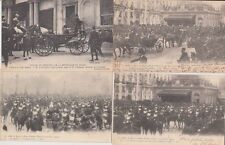 ITALY ROYALTY King  visit Paris 40 Vintage Postcards (L5391) picture