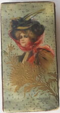 Apollo Chocolates Victorian Pretty Lady Box, 1907, Original Internal Papers picture