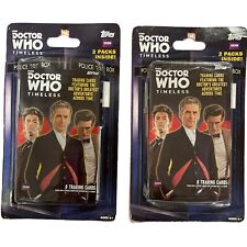 (2) 2016 Topps Doctor Who Timeless Double Pack Blister Packs (4 Packs total) picture