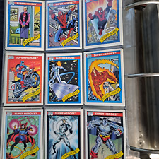 Binder of Marvel Universe Series 1 Cards Huge Mixed Lot Spiderman, Hulk, Etc. picture