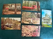 Norfolk Virginia Botanical Garden Lot of 6 Vtg Postcards picture