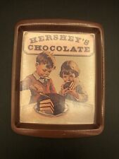 Vtg. Hershey's Metal Tray Hershey's Chocolate 1982 England picture