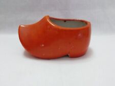Vintage Ceramic Dutch Clog Shoe Planter - Some Imperfections picture