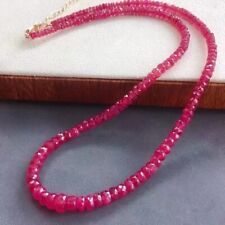 Genuine Natural Red Ruby Gems  Neckalce Crystal Charms Pendants Certificate picture
