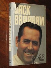 JACK BRABHAM When The Flag Drops 1st edition 1971 1968 NR picture