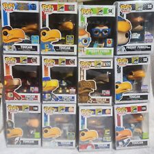 12 Funko POP, SODA AND PEZ Dispenser COLLECTION SDCC TOUCAN picture