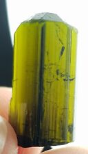 10.80 Ct Natural Terminated Dark Green Tourmaline Crystal From Pakistan picture
