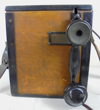 Antique WW1 U.S Army Model 1917 Field Telephone Signal Corps -NICE - picture