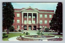 Columbia Women's College Entrance Fountain, South Carolina Vintage Postcard picture
