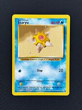 Staryu 65/102 4th Print 1999-2000 Pokémon Card Base Set Common WOTC NM picture