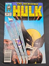 1988 Incredible Hulk 340 Vs Wolverine Todd McFarlane Marvel Comic Book NICE picture