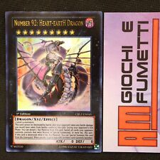 NUMBER 92: HEART- EARTH DRAGON in English YUGIOH rarity ULTRA yu-gi-oh DEAL picture