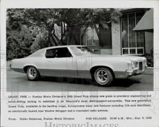 1968 Press Photo New Generation Pontiac Grand Prix Available As Hardtop Coupe picture