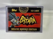 1989 Topps Batman Deluxe Reissue Edition 143 Trading Card Set. picture