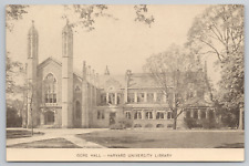 Gore Hall Harvard University Library Cambridge c1910 Postcard Defunct - Unposted picture