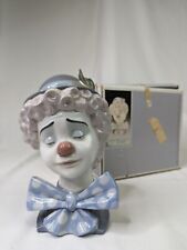 LLADRO “SAD CLOWN” FIGURINE # 5611 MINT CONDITION WITH BOX RARE AND RETIRED picture