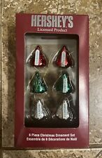 HERSHEY'S Kurt Adler Plastic Mini Kisses Ornament - Set of 6 Ornaments picture
