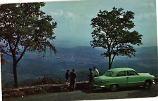 Panorama of Sperryville Virginia from Skyline Drive Overlook Postcard 1950s picture
