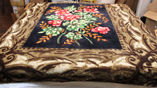 Antique Chase Wool Mohair Lap Carriage Blanket Victorian Gilded Age picture