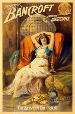 Frederick Bancroft - Slave Girl of the Orient - 1895 Magic Poster - 24x36 picture