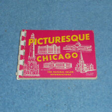 Picturesque Chicago 10 Mini Color Photos Souvenir picture