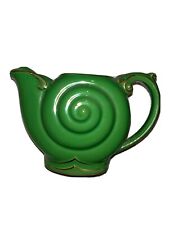 Hall Tea Kettle Vintage Green #652 picture