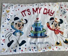 Disney Cruise Line Birthday Pillowcase - Set Of Two picture