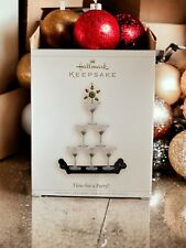 New HALLMARK Keepsake 2006 TIME FOR A PARTY Martini Glasses CHRISTMAS ORNAMENT  picture
