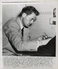 1951 Press Photo Actor John Agar arrested on drunk driving charges, California picture